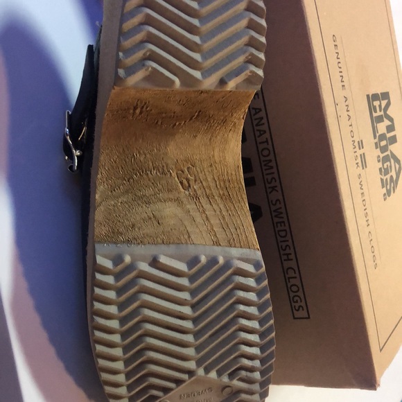 MIA CLOGS Alma size 39 EU/ 7 US in black - Picture 6 of 7